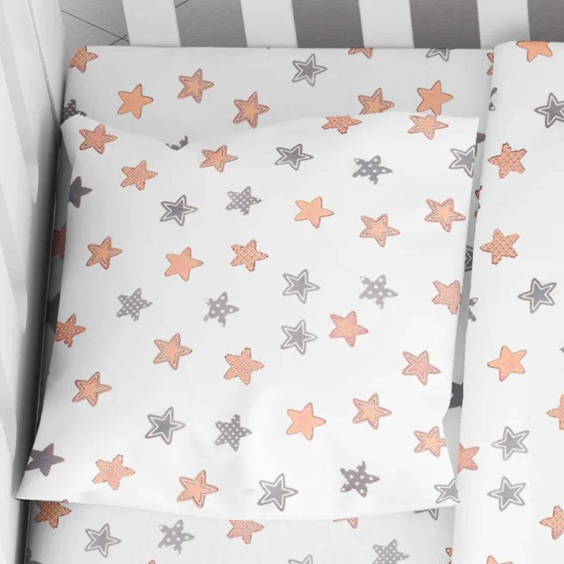 Μαξιλαροθήκη Τεμάχιο 35X45 Dimcol Star 103 Γκρι (35x45)