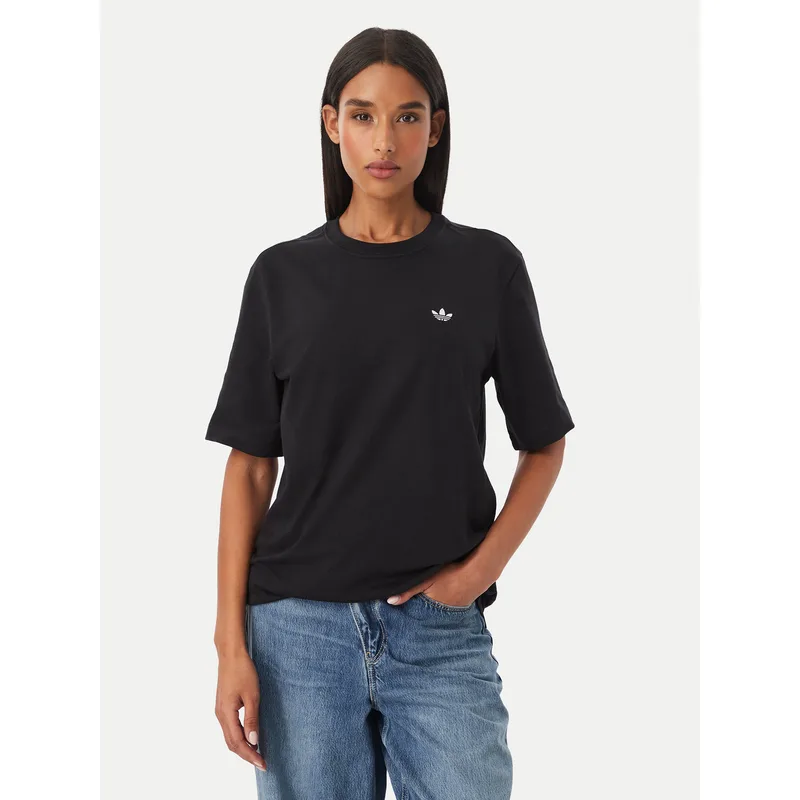 adidas T-Shirt Essentials KQ6723 Μαύρο Regular Fit