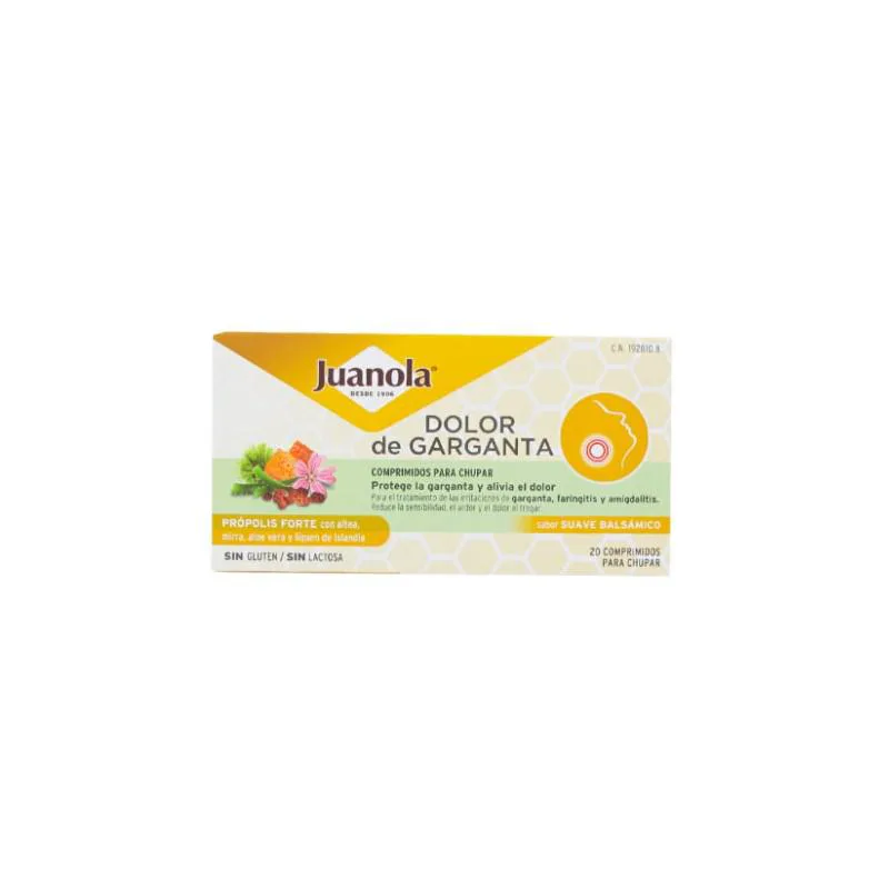 Juanola Propolis Forte 20 lozenges to suck