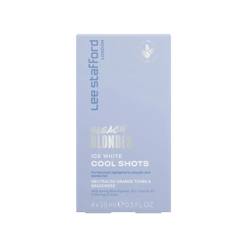 Lee Stafford Bleach Blondes Ice White Cool Shots (4x15ml)
