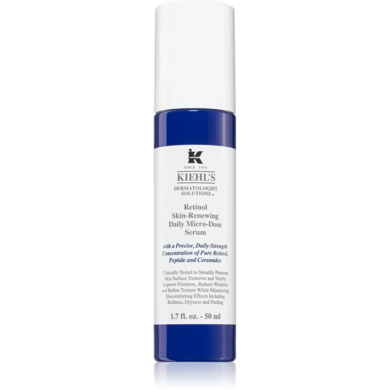 Kiehl's Dermatologist Solutions Retinol Skin-Renewing Daily Micro-Dose Serum αντιρυτιδικός ορός ρετινόλης για όλους τους τύπους επιδερμίδας ακόμα και