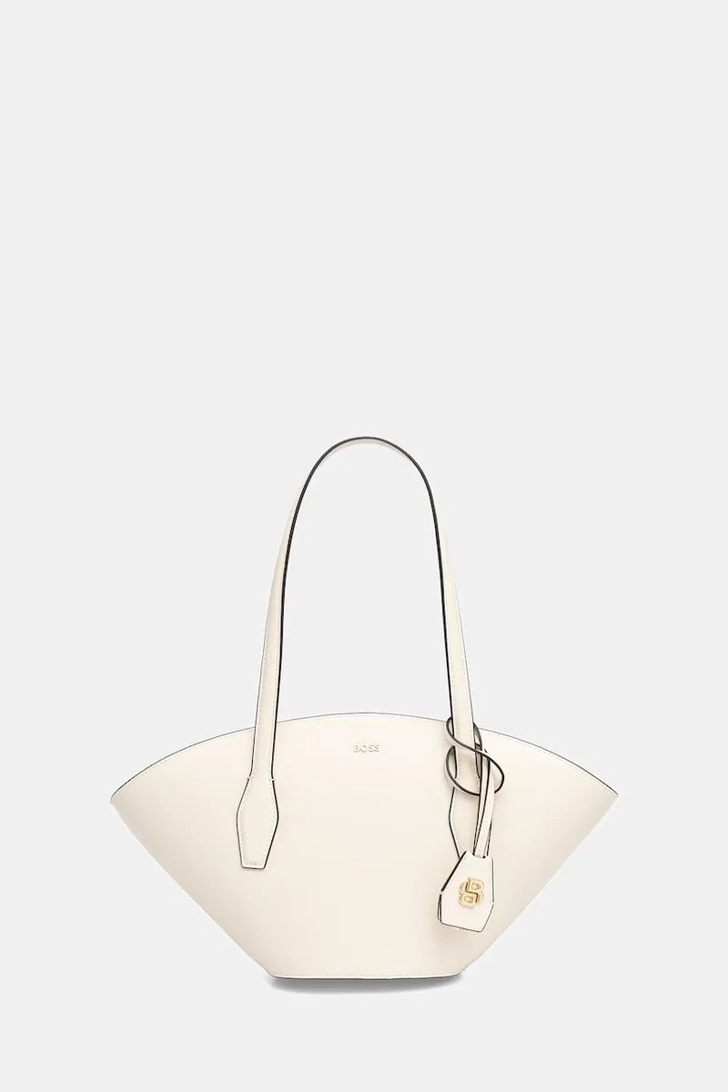 BOSS τσάντα shopper γυναικεία δερμάτινη NUMAH Chapelier Tote