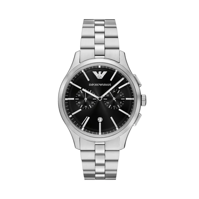 Ρολόι Emporio Armani Dario AR11691 Ασημί