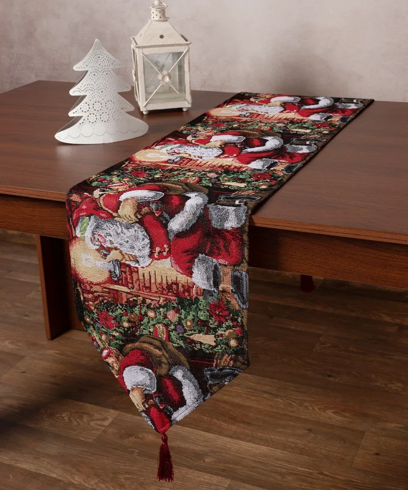 Χριστουγεννιάτικο Runner Silk Fashion W351-130 35x172