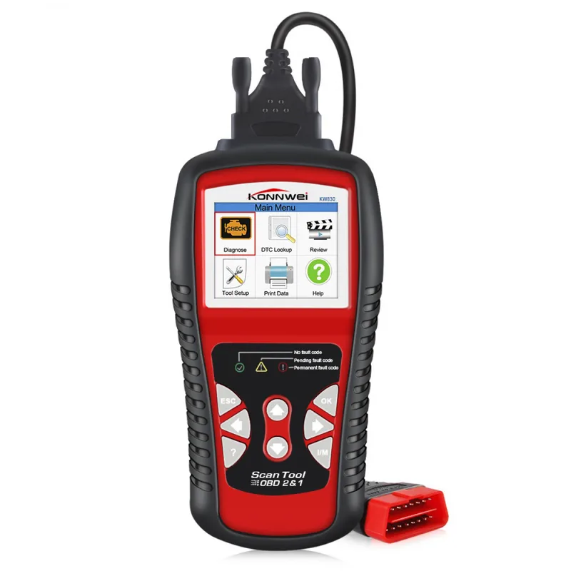 επαγγελματικό διαγνωστικό αυτοκινήτου scanner obd ii konnwei kw830