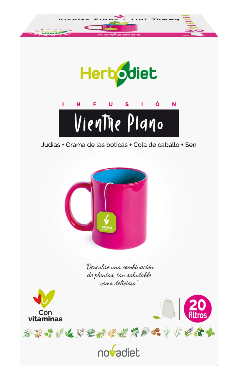 Novadiet Herbodiet Flat Belly 20 Filters