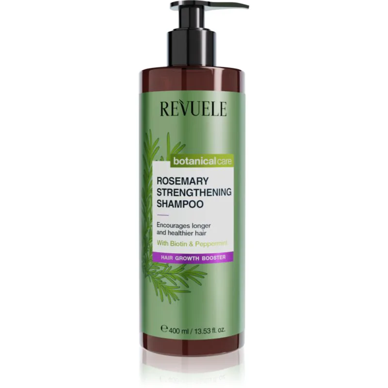 Revuele Botanical Care Rosemary δυναμωτικό σαμπουάν για την άναπτυξη των μαλλιών 400 ml