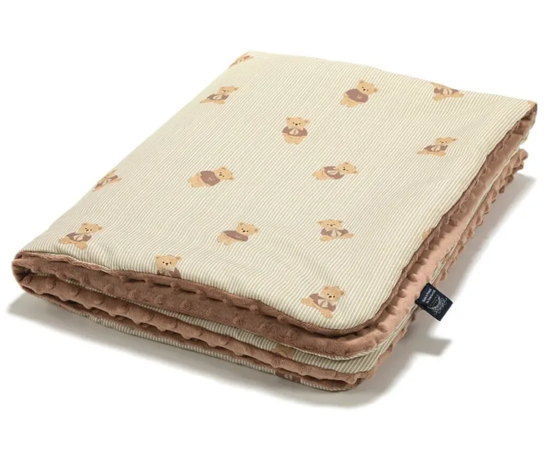 Κουβέρτα Παιδική La Millou (L) Baby Bear Mocca 110x140