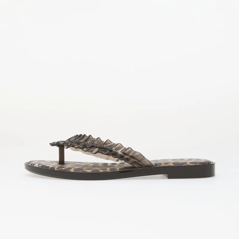 Sneakers Melissa Flip Flop Slim + Ganni Ad Black EUR 40