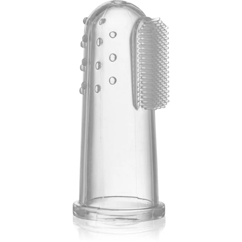 Dr. Brown's Silicone Finger Toothbrush Οδοντόβουρτσα σιλικόνης για παιδιά με θήκη 1 τμχ