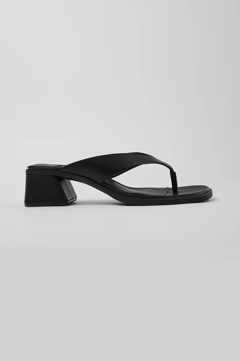 Camper γυναικεία δερμάτινα πέδιλα "Kora Sandal" - K201912-001 Μαύρο