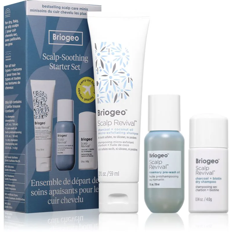 Briogeo Scalp-Soothing Starter Set σετ δώρου για τα μαλλιά για γυναίκες