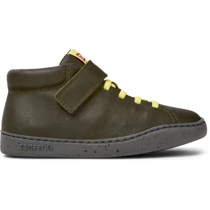 CAMPER Peu Touring - Μπότες Για Κορίτσια - Πράσινο, Μέγεθος 32, Smooth leather