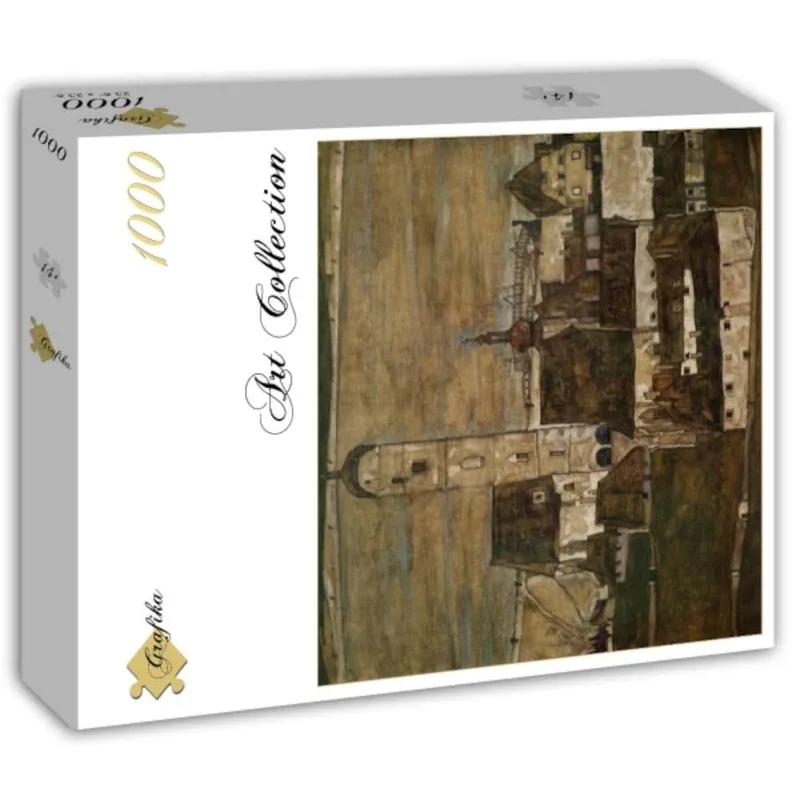 Graphica-T-02226-Egon Schiele: Stone on the Danube II, 1913-Puzzle 1000 pieces