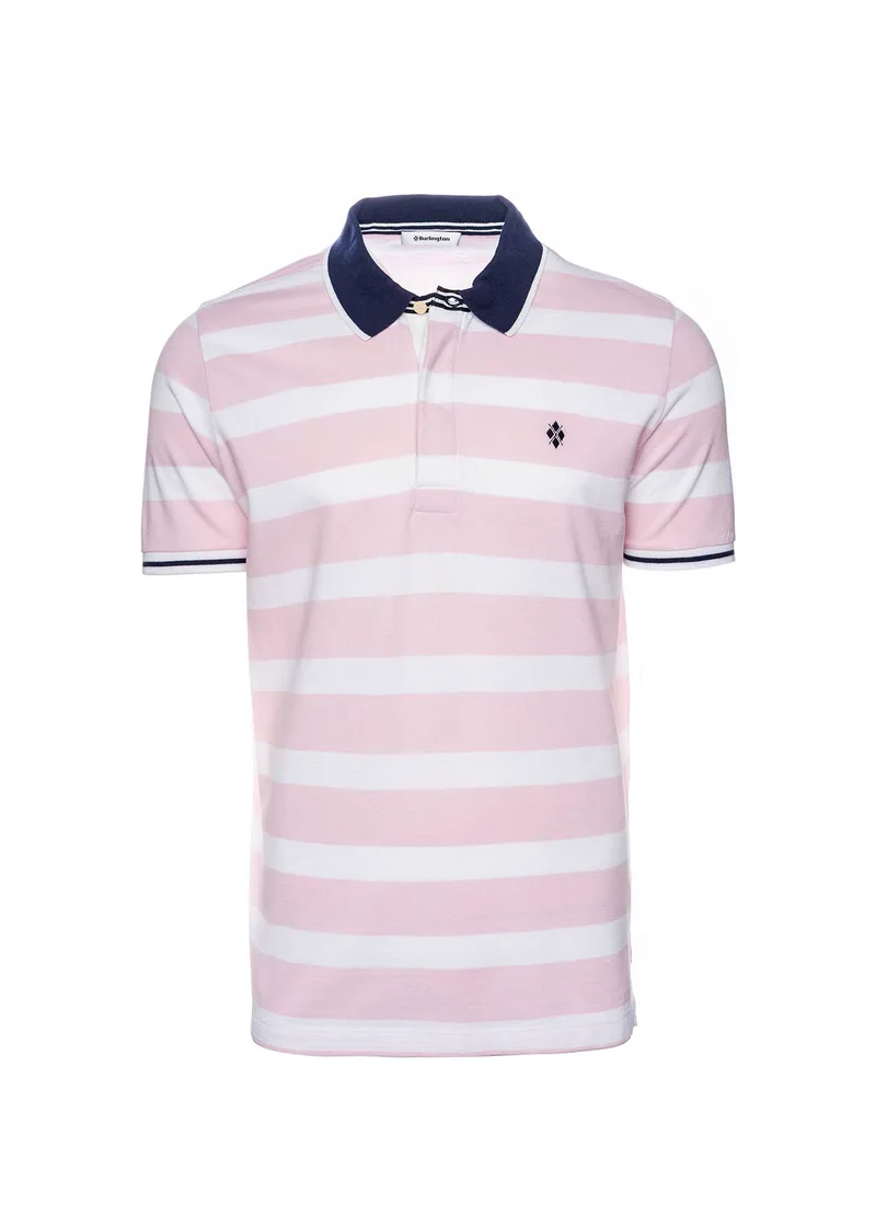 Burlington Polo Μπλούζα της σειράς Pique - 60250 136 8202 Ροζ