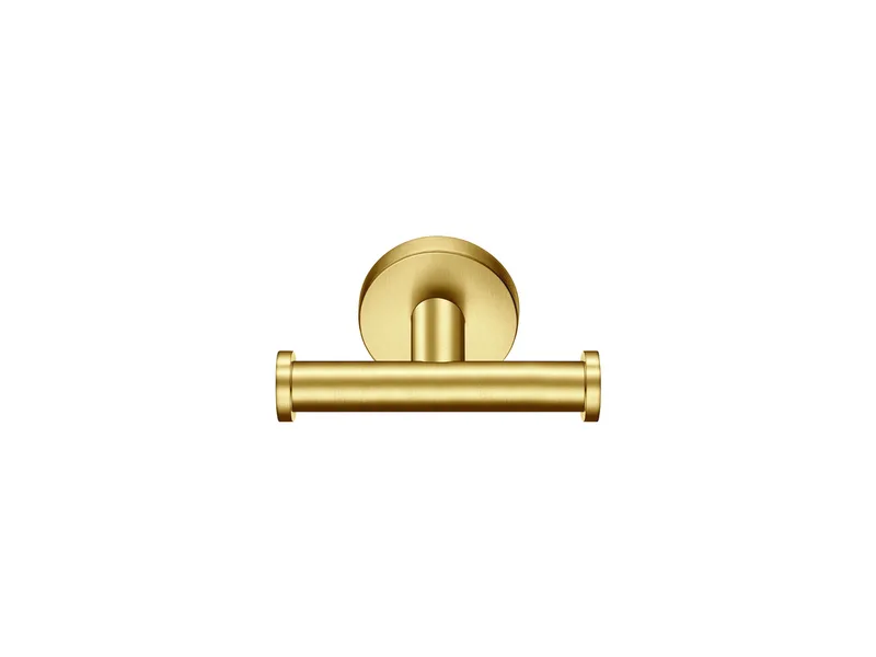 Διπλό Άγκιστρο Sanco 121218-PVD-02BR PVD Golden Brass Brushed