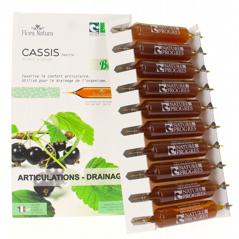 Flora Natura Cassis Bio Joints and drainage 20 vials