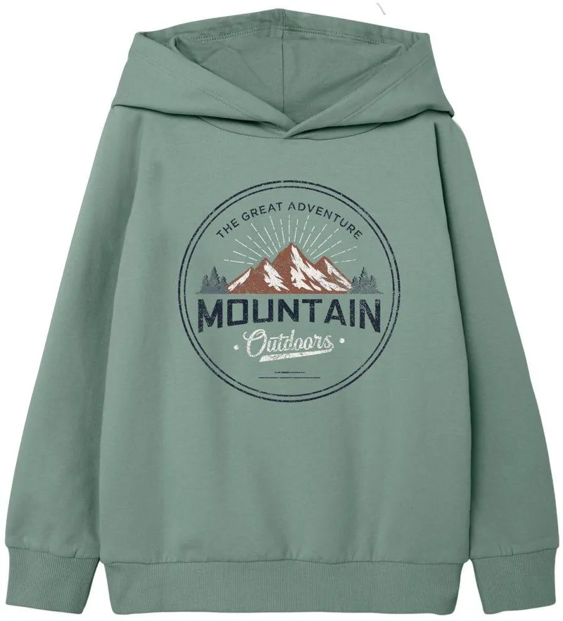 HOODIE NAME IT 13206621 NKMVUGO ΠΡΑΣΙΝΟ MINT (134-140 CM)-(9-10 ΕΤΩΝ)