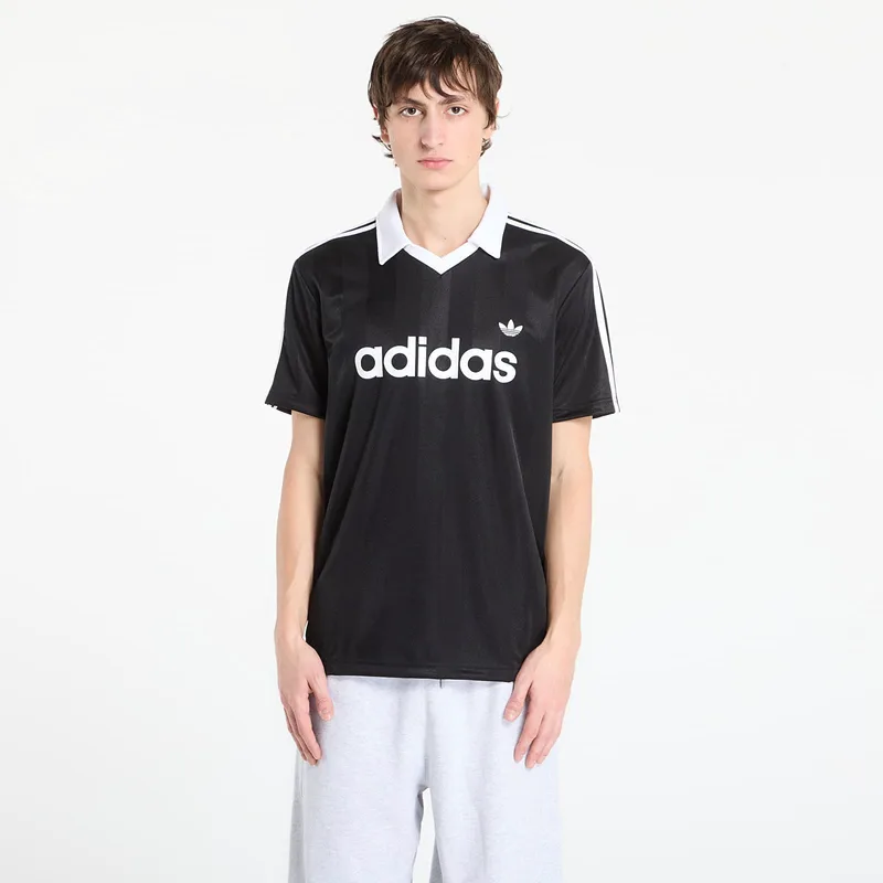 Φανελάκια adidas Archive Collar Engineered Jersey Black M