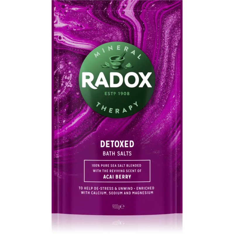 Radox Detox άλατα μπάνιου με αποτοξινωτικό αποτέλεσμα 900 γρ