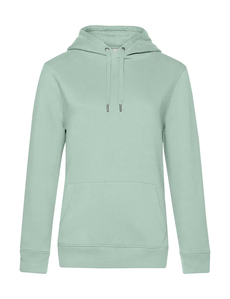 Γυναικείο Φούτερ με Κουκούλα WW02Q B & C Aqua Green