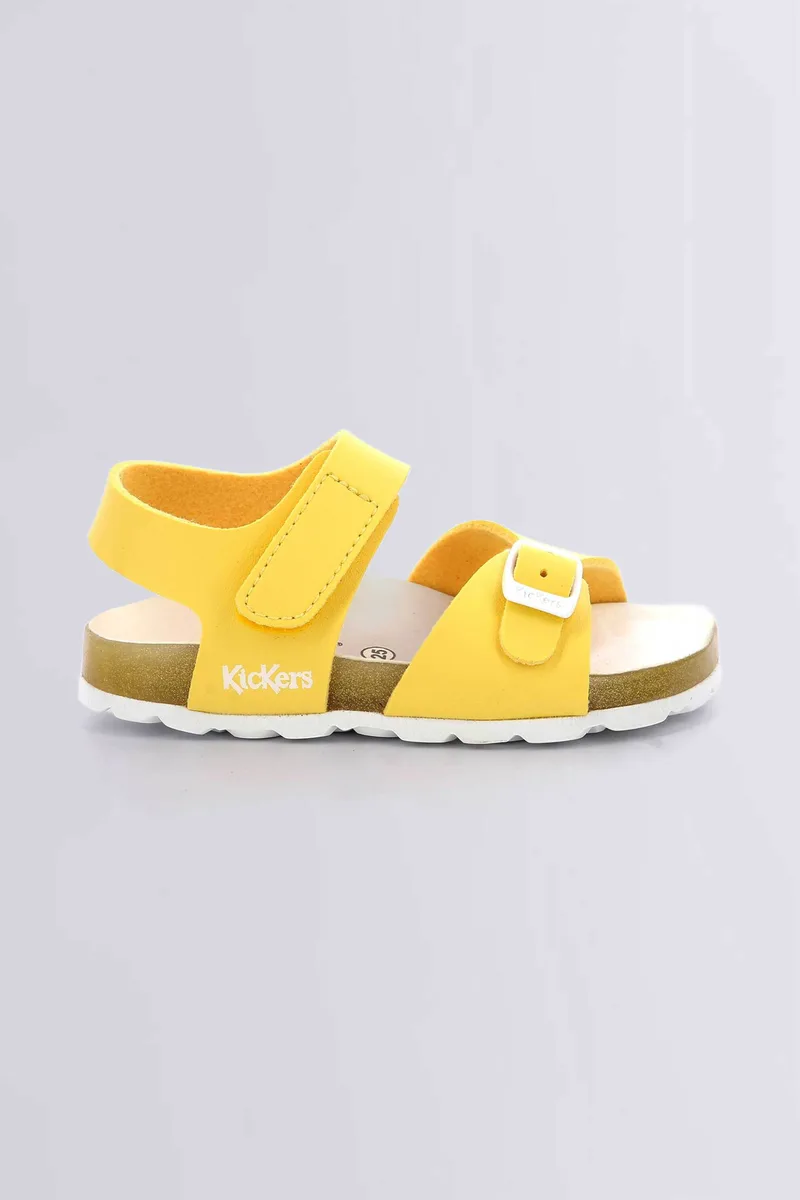 Kickers παιδικά σανδάλια με λογότυπο "Sunkro" (36-38) - 858549-30-1 Κίτρινο