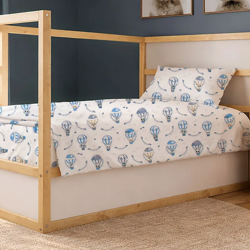 Σεντόνια Μονά Σετ Dimcol Floating Zoo 596 Blue
