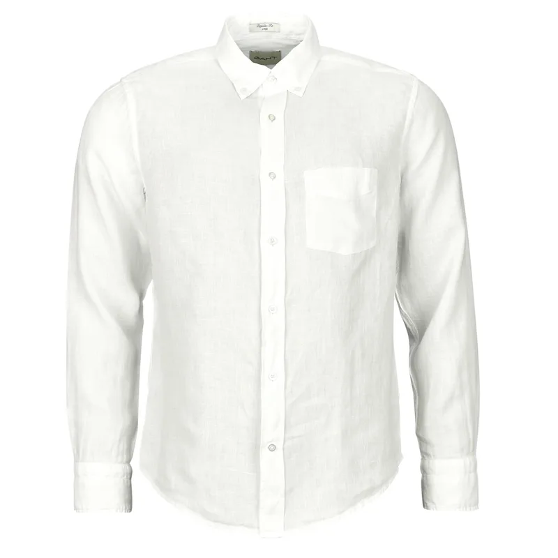 Πουκάμισο με μακριά μανίκια Gant REG GMNT DYED LINEN SHIRT