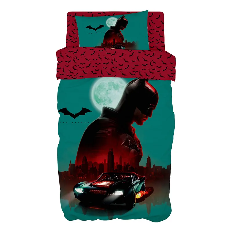 Beauty Home Σετ σεντόνια μονά Art 6185 The Batman 165x250 Εμπριμέ