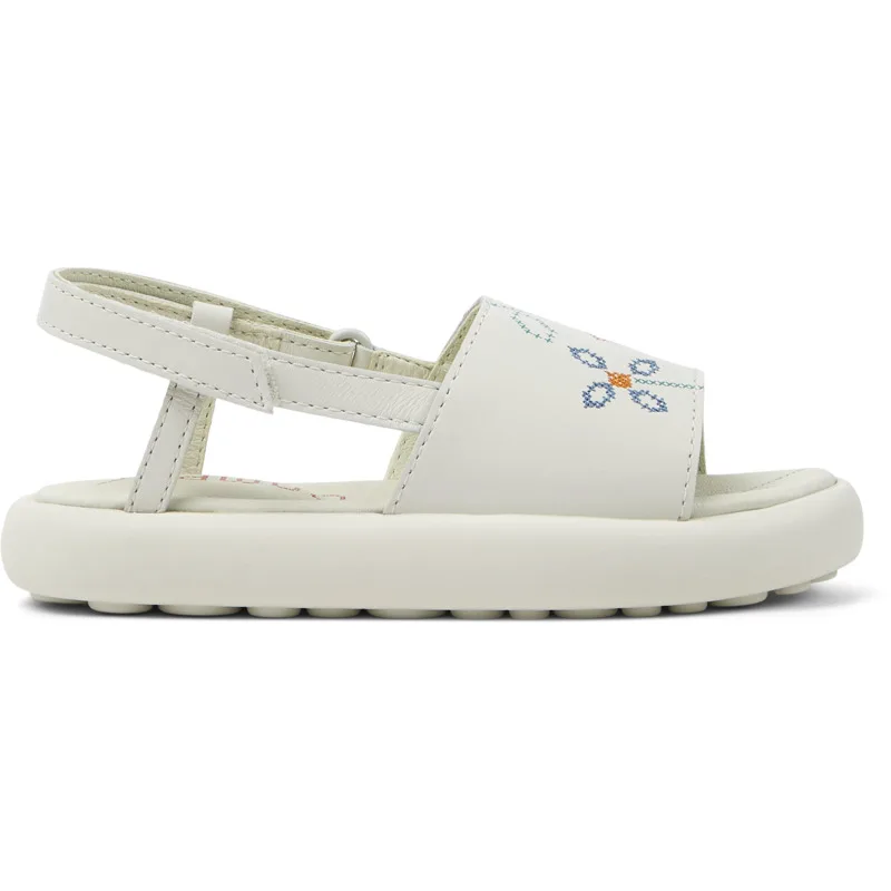 CAMPER Twins - Πέδιλα Για Κορίτσια - Λευκό, Μέγεθος 36, Smooth leather
