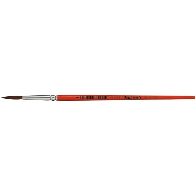 Pelikan 23 Στρογγυλό Πινέλο Ζωγραφικής Λούστρο 711010 Νο2
