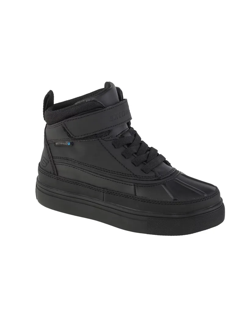 Skechers Παιδικά Sneakers High Μαύρα 405624L-BBK