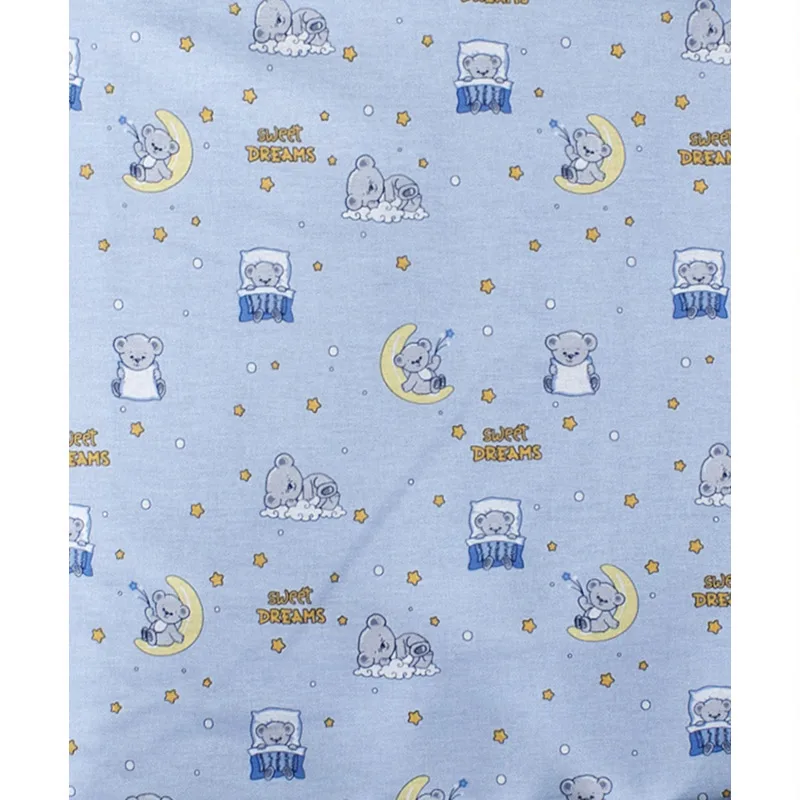 Σεντόνι Λίκνου 80x110 Dimcol Dreams 551 Blue