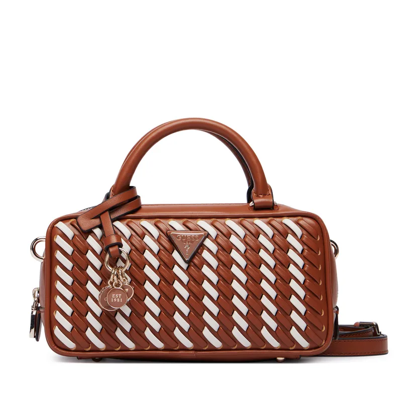 Τσάντα Guess Kora Mini HWWG97 48760 Καφέ