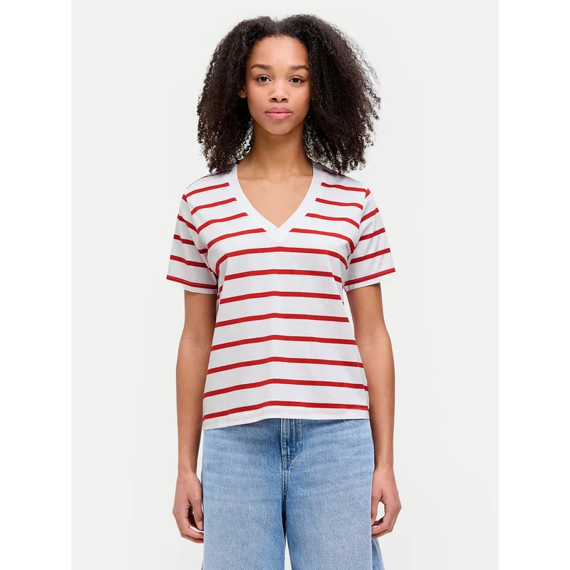JJXX T-Shirt Annie 12257577 Λευκό Regular Fit