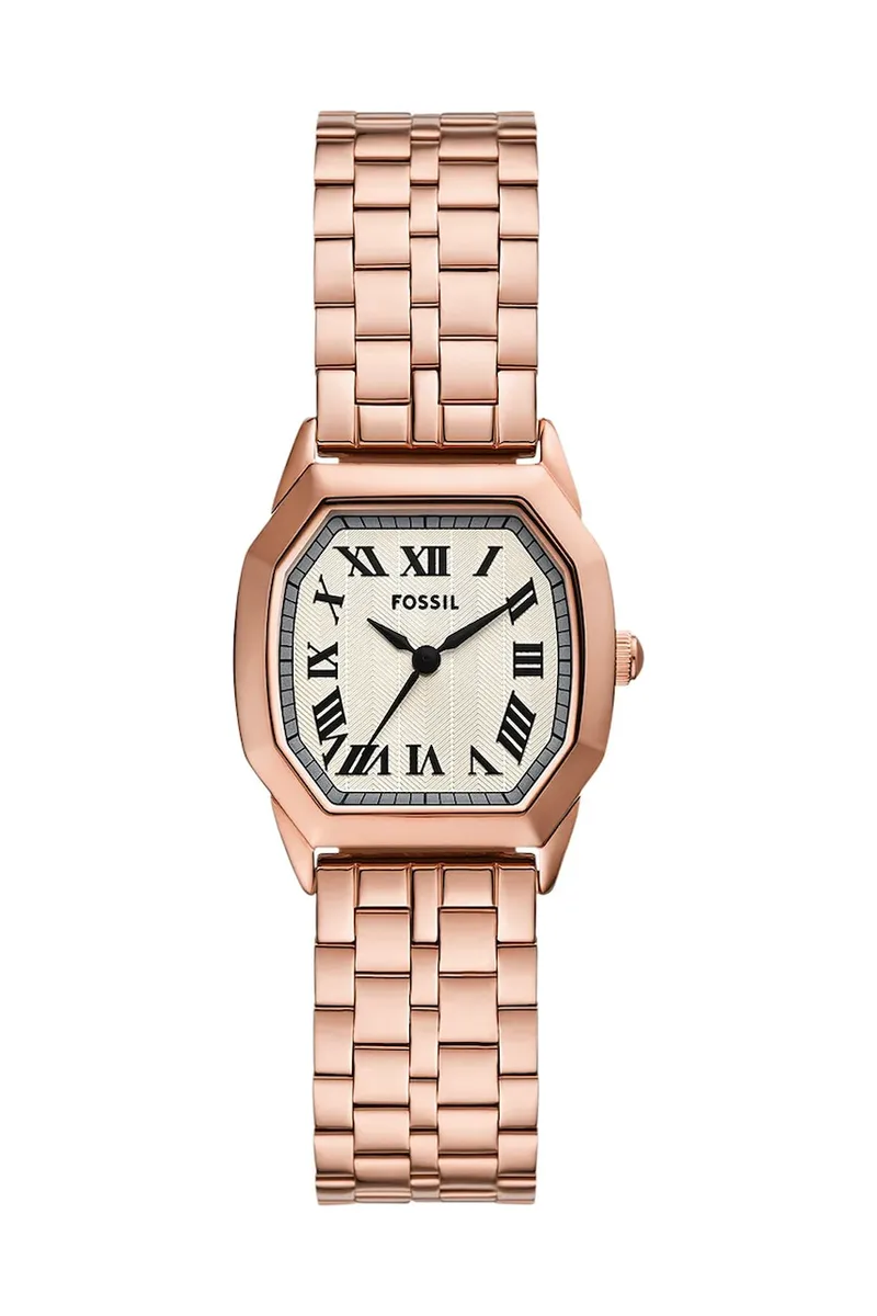 Fossil Ρολόι Fossil Rose Χρυσό