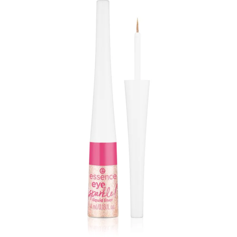essence eye sparkle! υγρό λάινερ ματιών με στρας απόχρωση 01 Sparkling Lights 4 ml