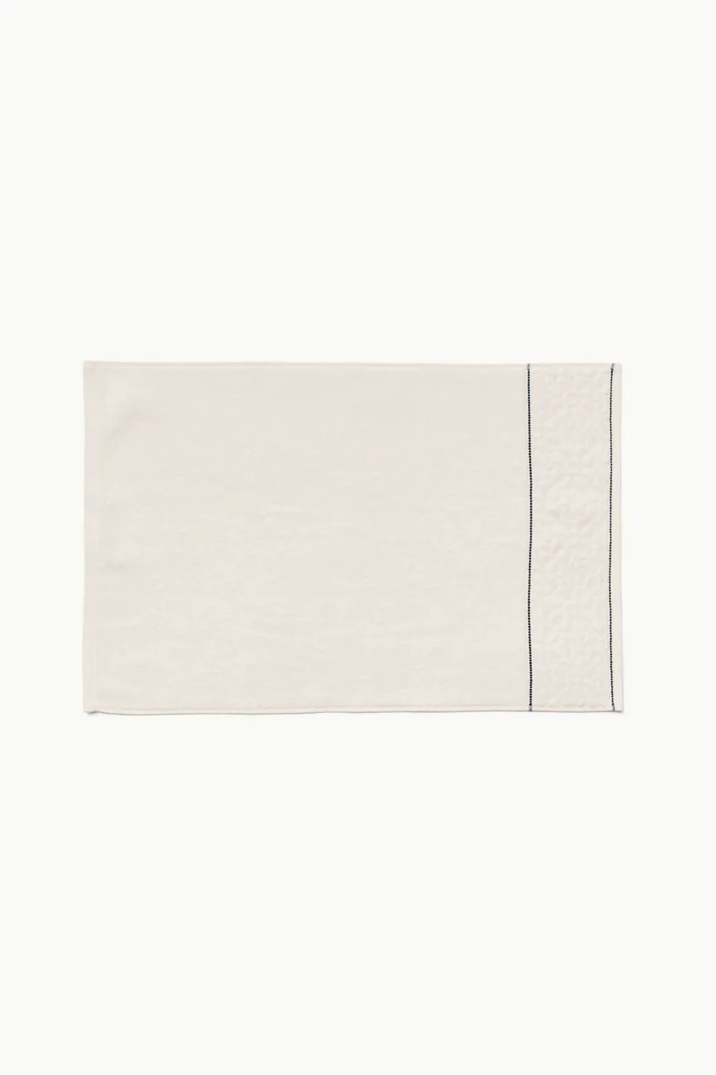 Coincasa πετσέτα σώματος με ανάγλυφο σχέδιο 90 x 140 cm - 006815587 Λευκό