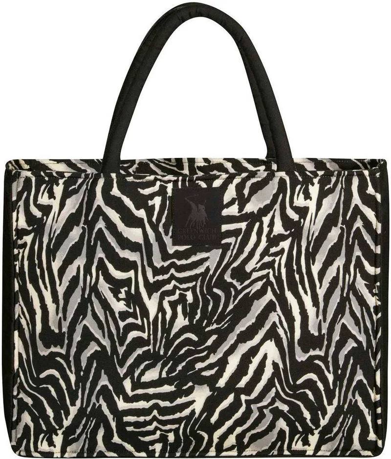 ΤΣΑΝΤΑ ΘΑΛΑΣΣΗΣ GREENWICH POLO CLUB 4038 BLACK/TAUPE (46X36CM)
