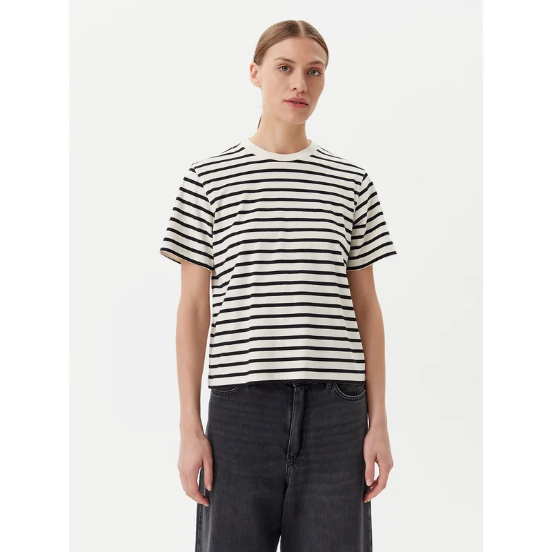 ONLY T-Shirt Livina 15272227 Μπεζ Regular Fit