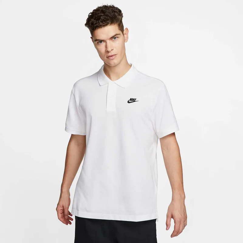 NIKE SPORTSWEAR POLO T-SHIRT ΑΣΠΡΟ