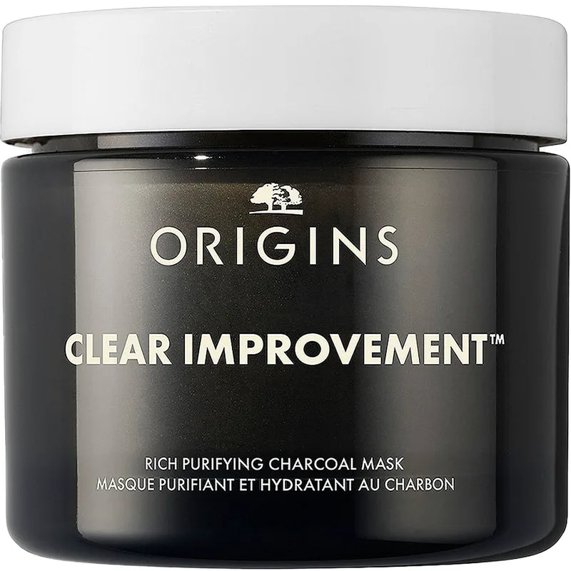 Origins Clear Improvement Rich Purifying Charcoal Mask Πλούσια Μάσκα Καθαρισμού Προσώπου Με Άνθρακα 75ml