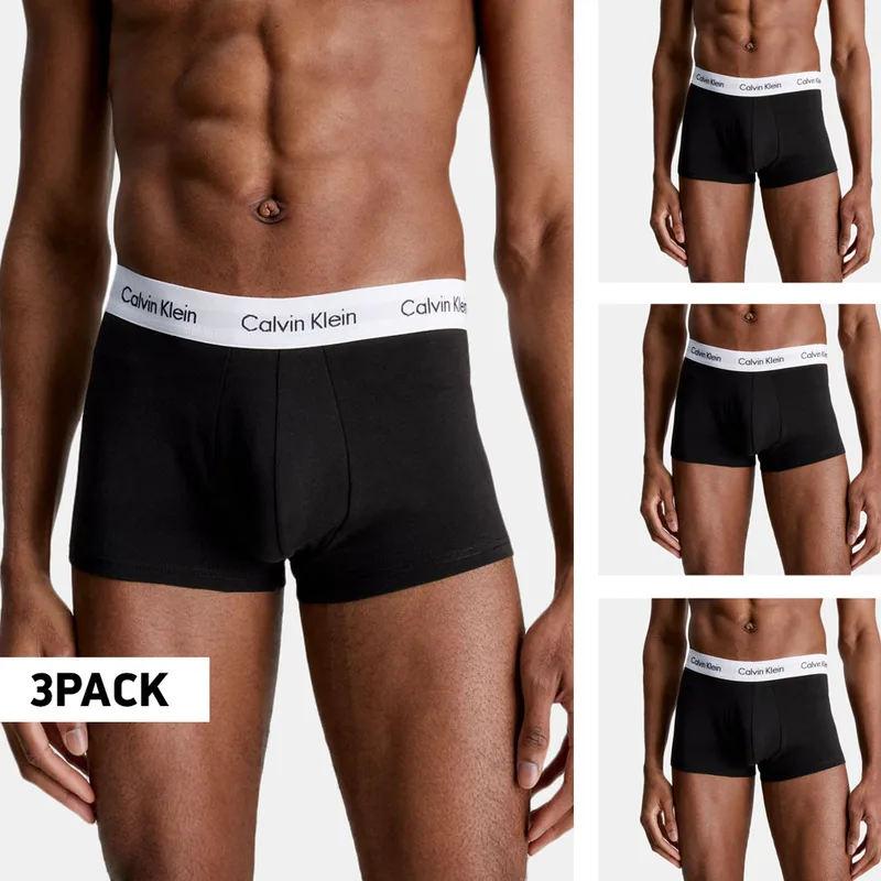 Calvin Klein Low Rise Trunk 3-Pack Ανδρικά Μποξεράκια (9000225903_29853)
