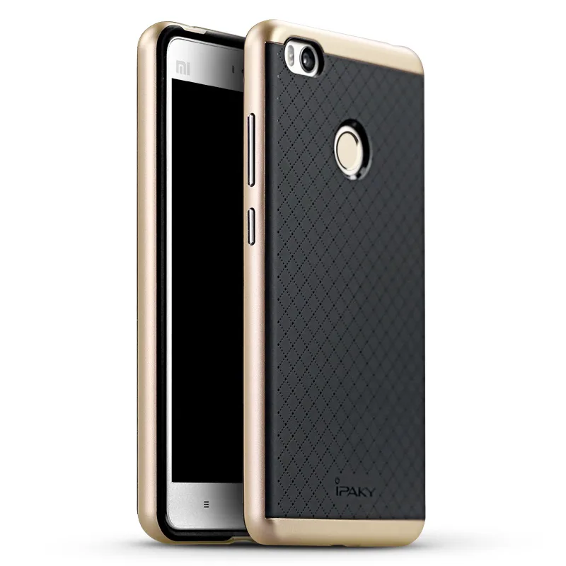 Ipaky Θήκη Hybrid Xiaomi MI4S - Black/Gold (9322)