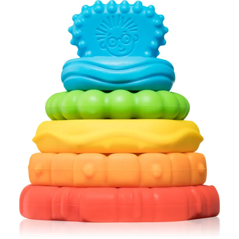 Baby Einstein Stack & Teethe™ μασητικό 2 σε 1 0 m+ 1 τμχ