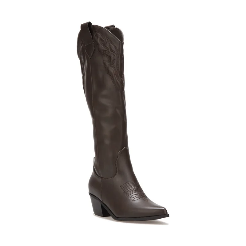 Μπότες με τακούνι La Modeuse 75859_P179516