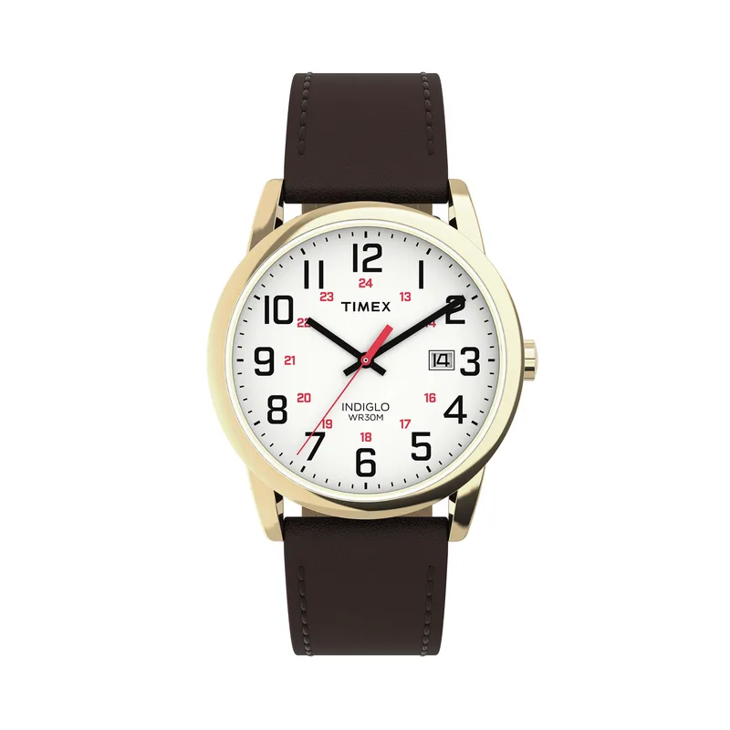 Ρολόι Timex Easy Reader® Classic TW2Y12700 Καφέ