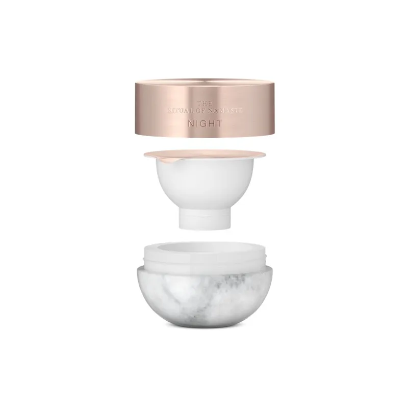 The Ritual of Namaste Glow Anti-Ageing Night Cream Refill 50ml