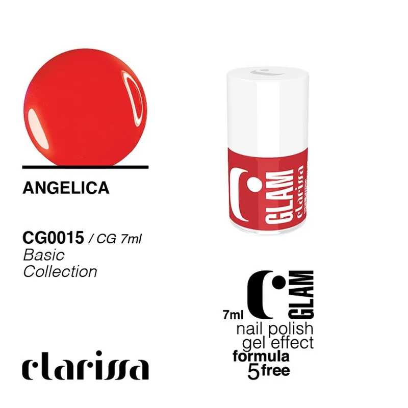 Clarissa 7ml nail polish 015 angelica