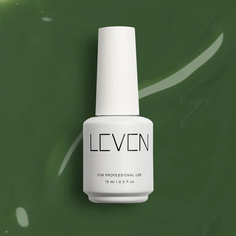 Leven | Ημιμόνιμο βερνίκι 15ml no. 073 Khaki